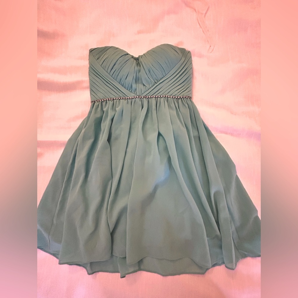 tiffany blue formal/homecoming dress